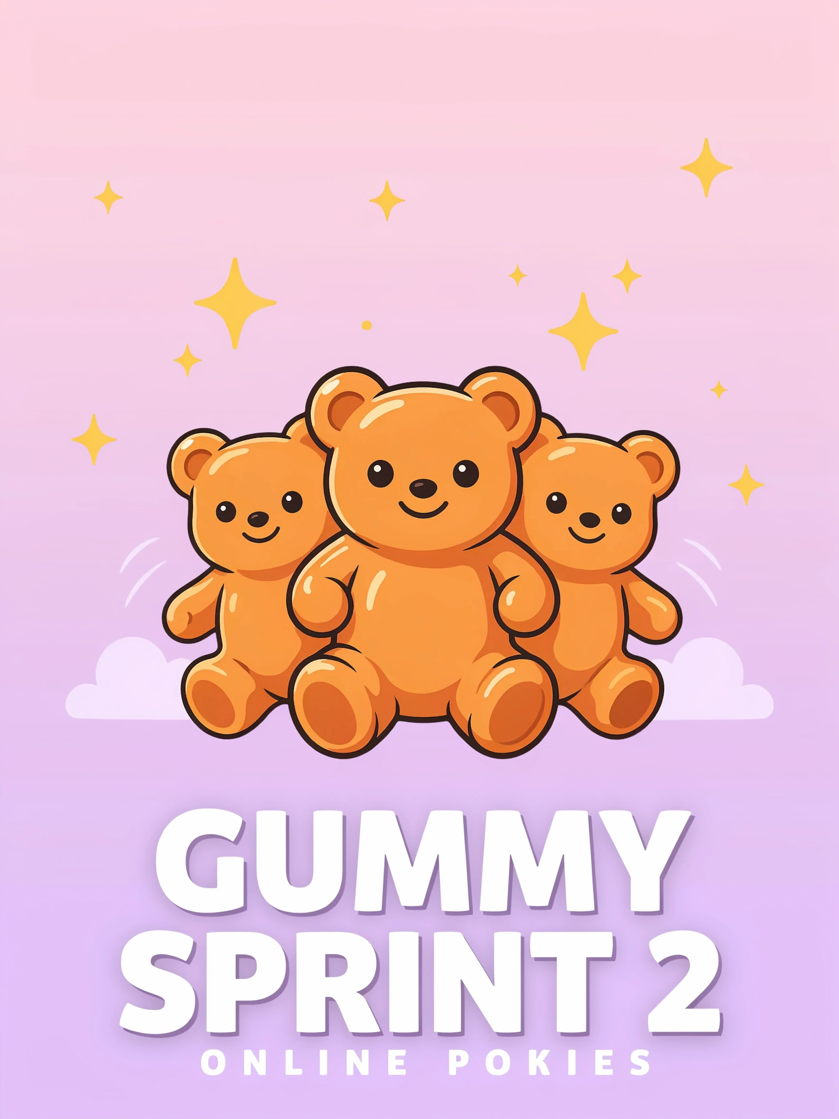 In-game art from the Candy Dash 2 pokie