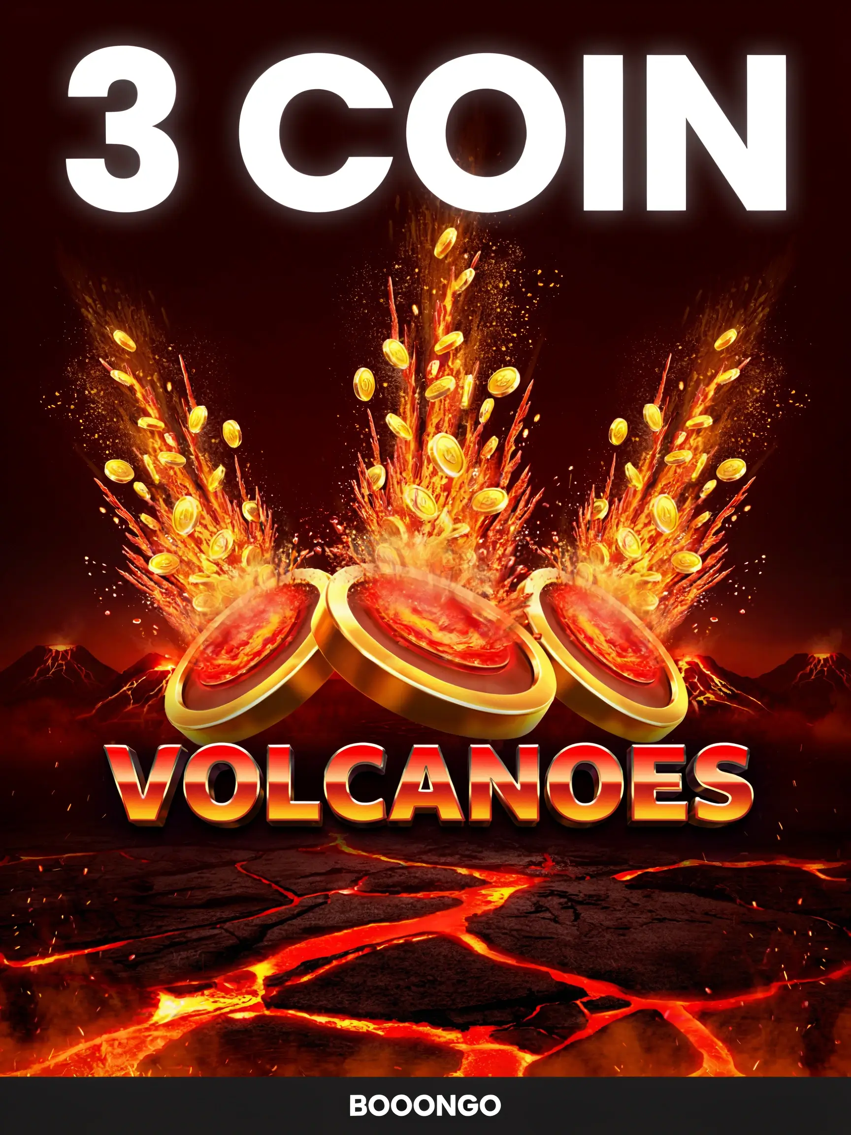 3 Coin Volcanoes pokie screenshot